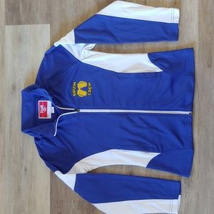 Team 365 Women's UCLA Bruin Crew Hobo Al Graphic Full Zip Jacket Size S